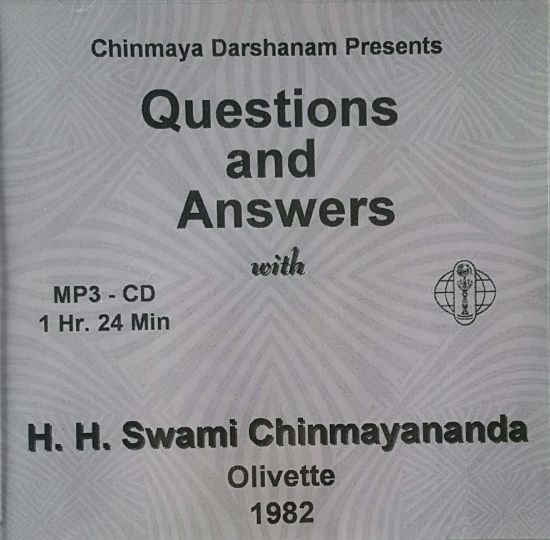 Picture of Q&A with Swamiji at Olivette MP3