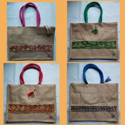 Picture of Jute Om Bag