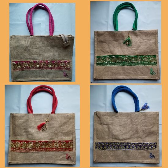 Picture of Jute Om Bag