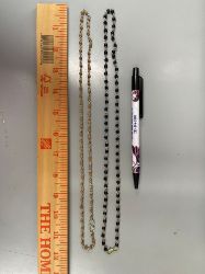 Picture of Tulasi Mala Small Grey Siver Chain 