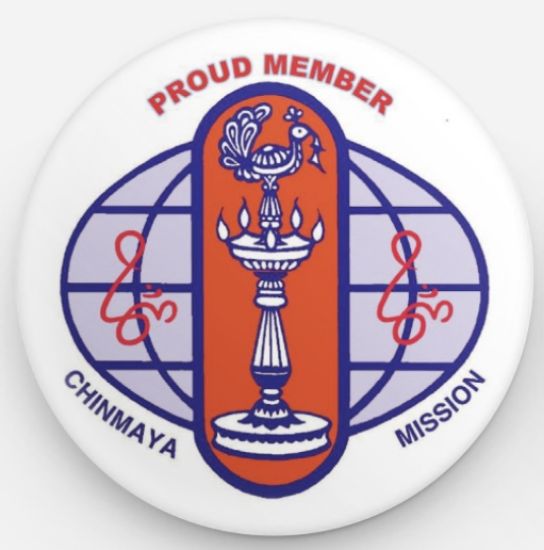Picture of Buttons with Chinmaya Mission Proud Member Logo 2.25"