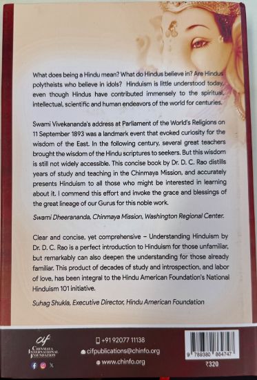 Chinmaya Publications. Understanding Hinduism Concepts and Practices